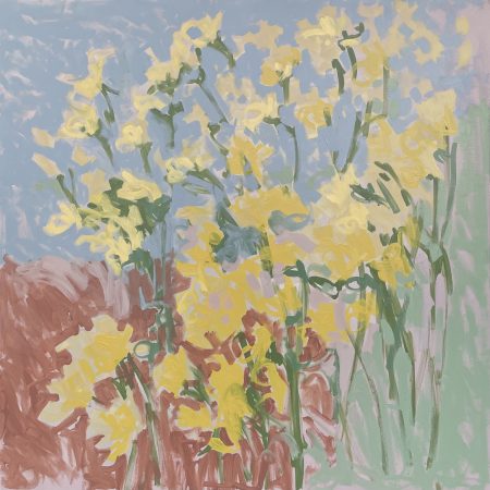 Daffodils - a painting by East Anglian artist Claire Oxley