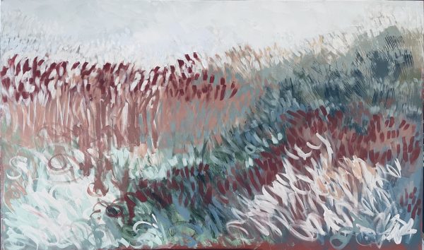 Autumn Grasses, a painting by East Anglian artist Claire Oxleya