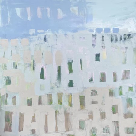 Salthouse, a painting by Claire Oxley, East Anglian artist